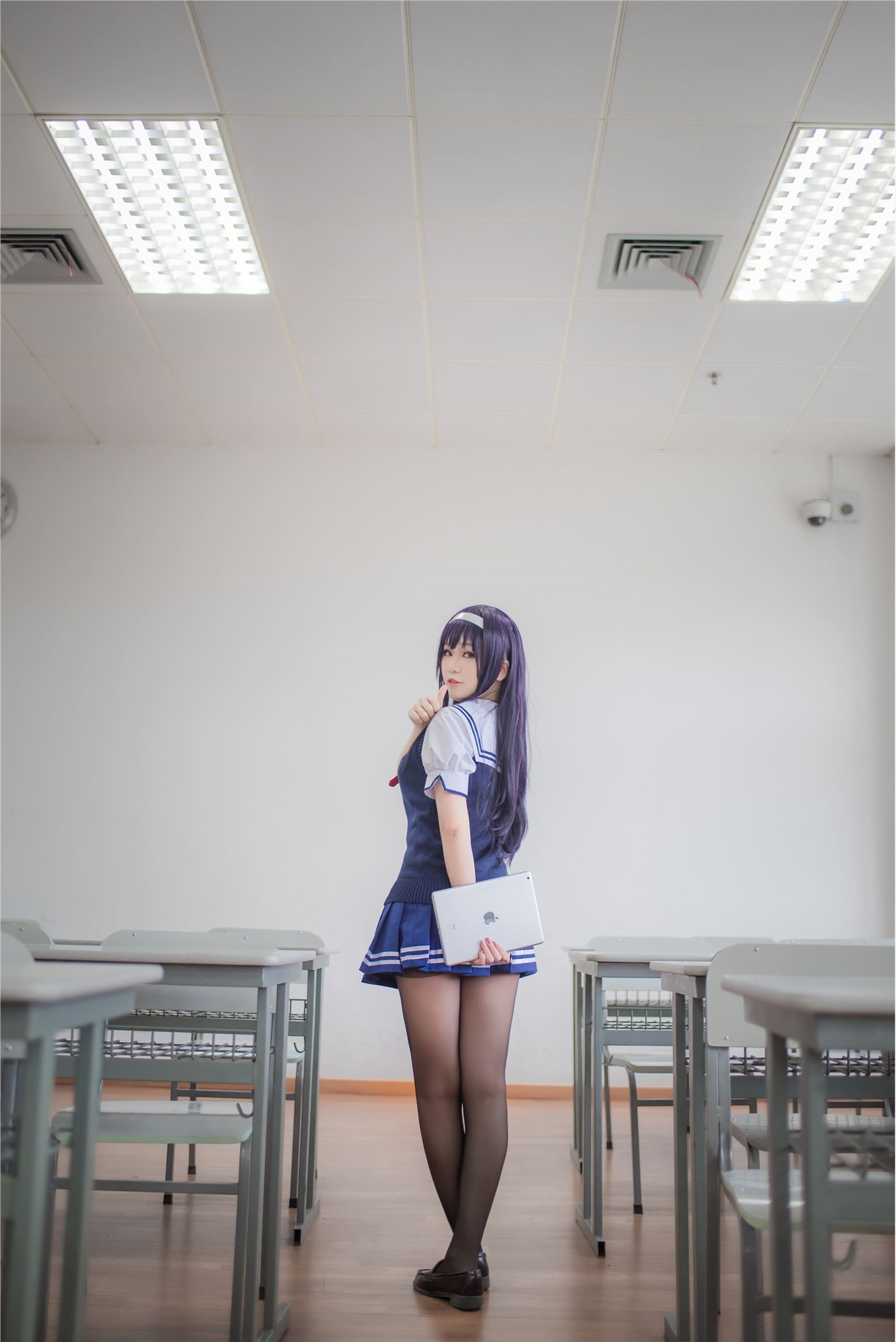 Platinum saki - JK school uniform(8)